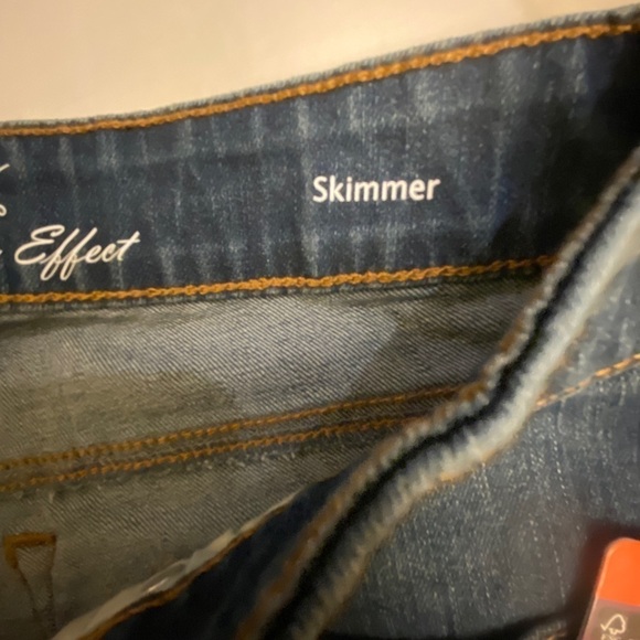 Gloria Vanderbilt NWT Denim Skimmer, Capris, Peddle Pushers Slimming Stretch 8 - Picture 5 of 8